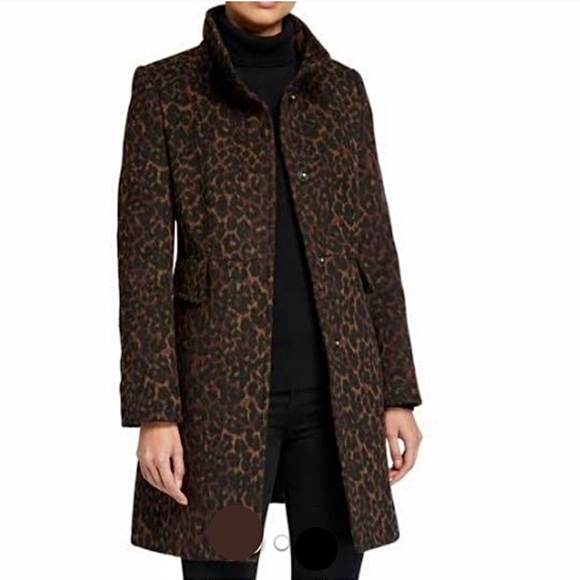 via spiga coat leopard
